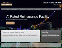 Tablet Screenshot of anahitainsurance.com